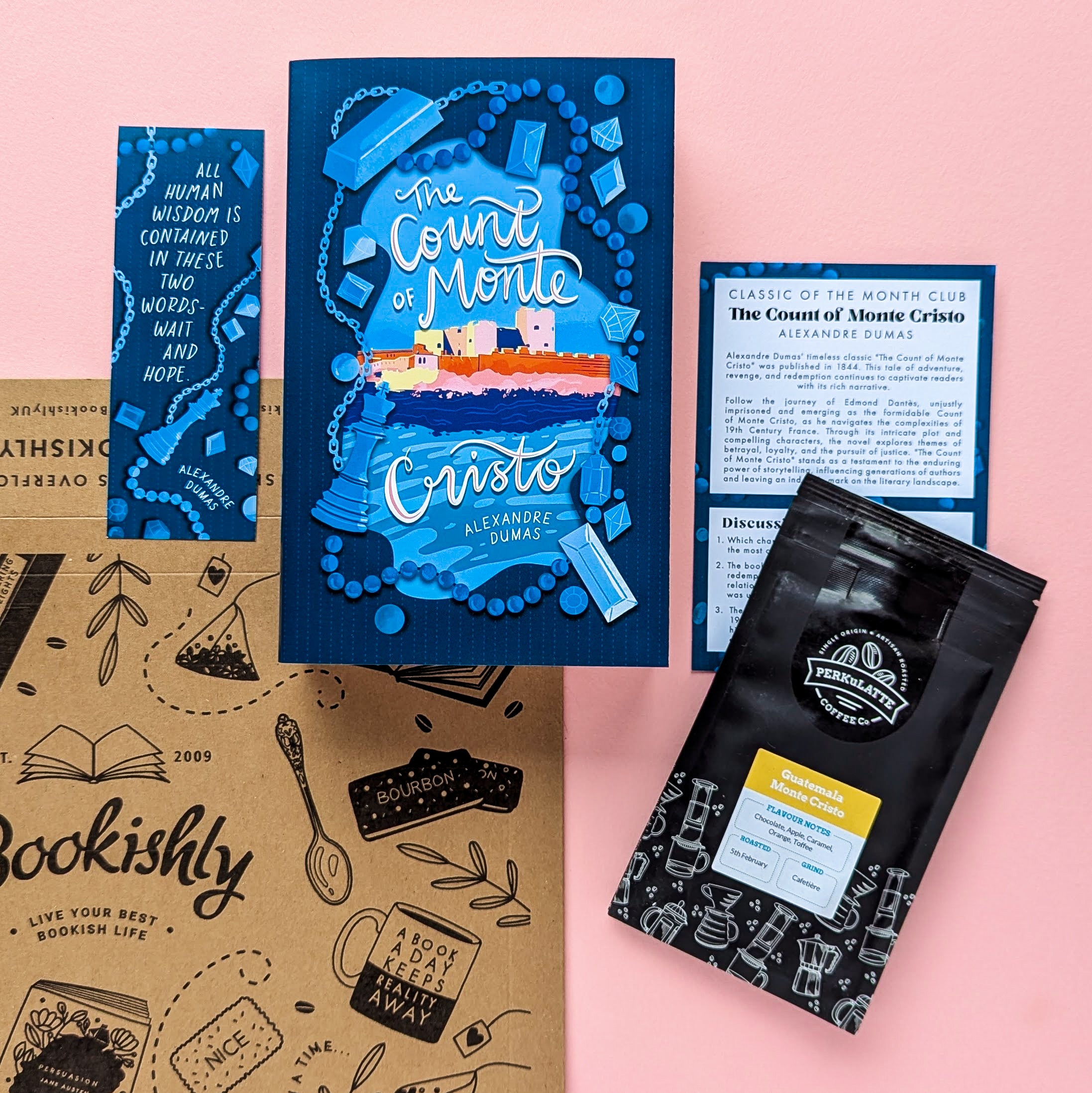 Classic Book Subscription – Monthly Rolling Option with Tea or Coffee