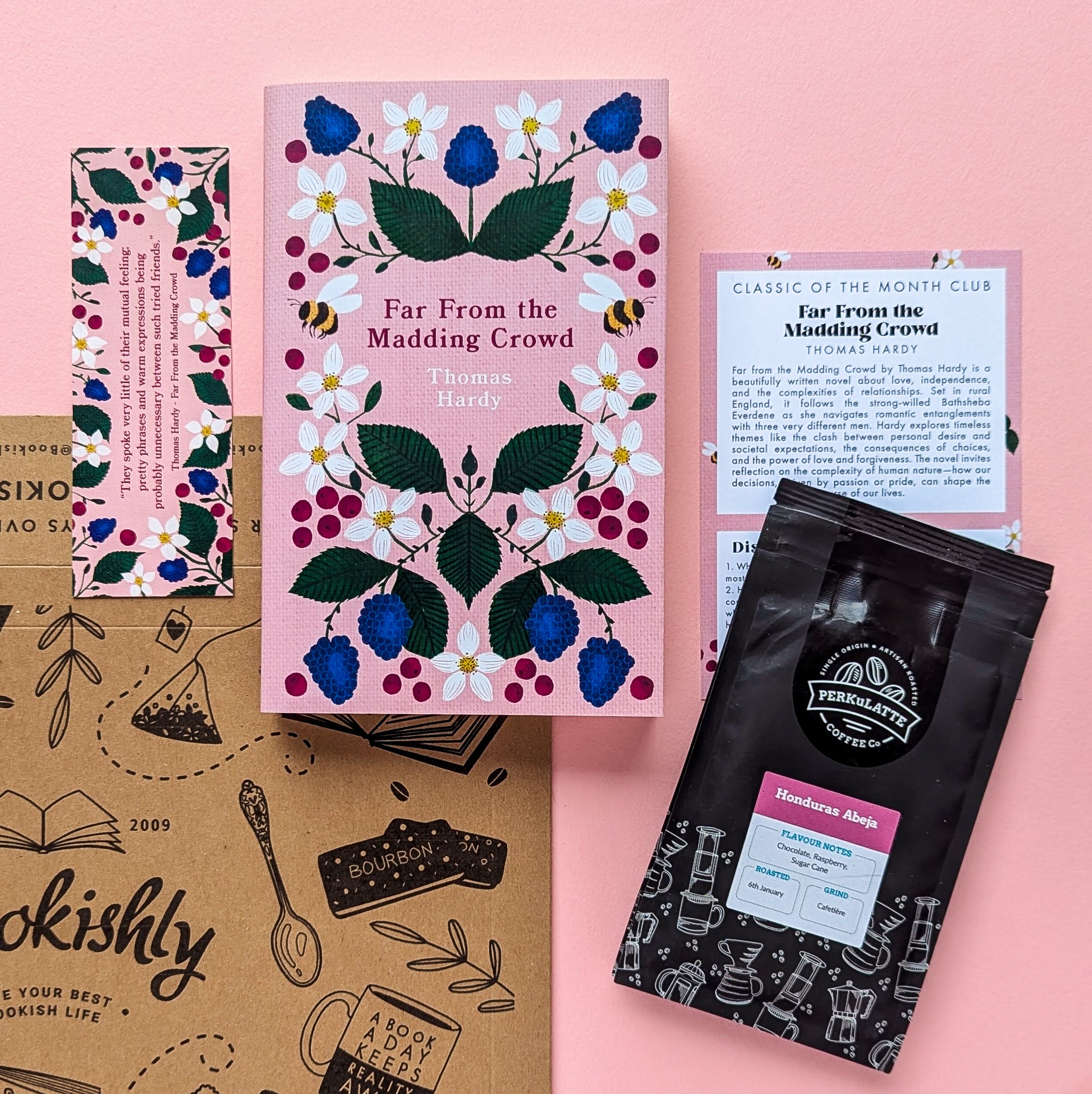 Classic Book Subscription – Monthly Rolling Option with Tea or Coffee