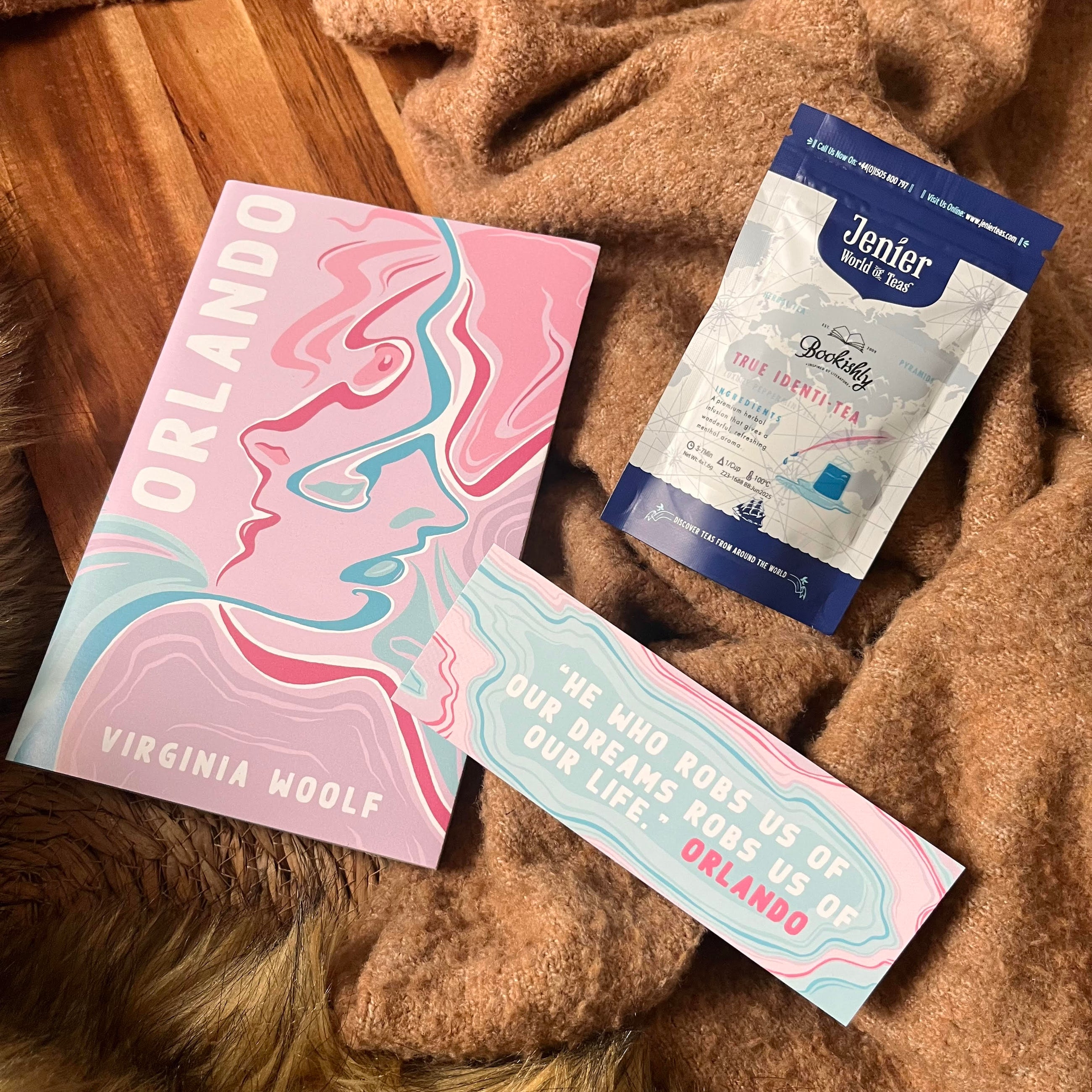 Classic Book Subscription Gift – Monthly Literary Box with Tea or Coffee