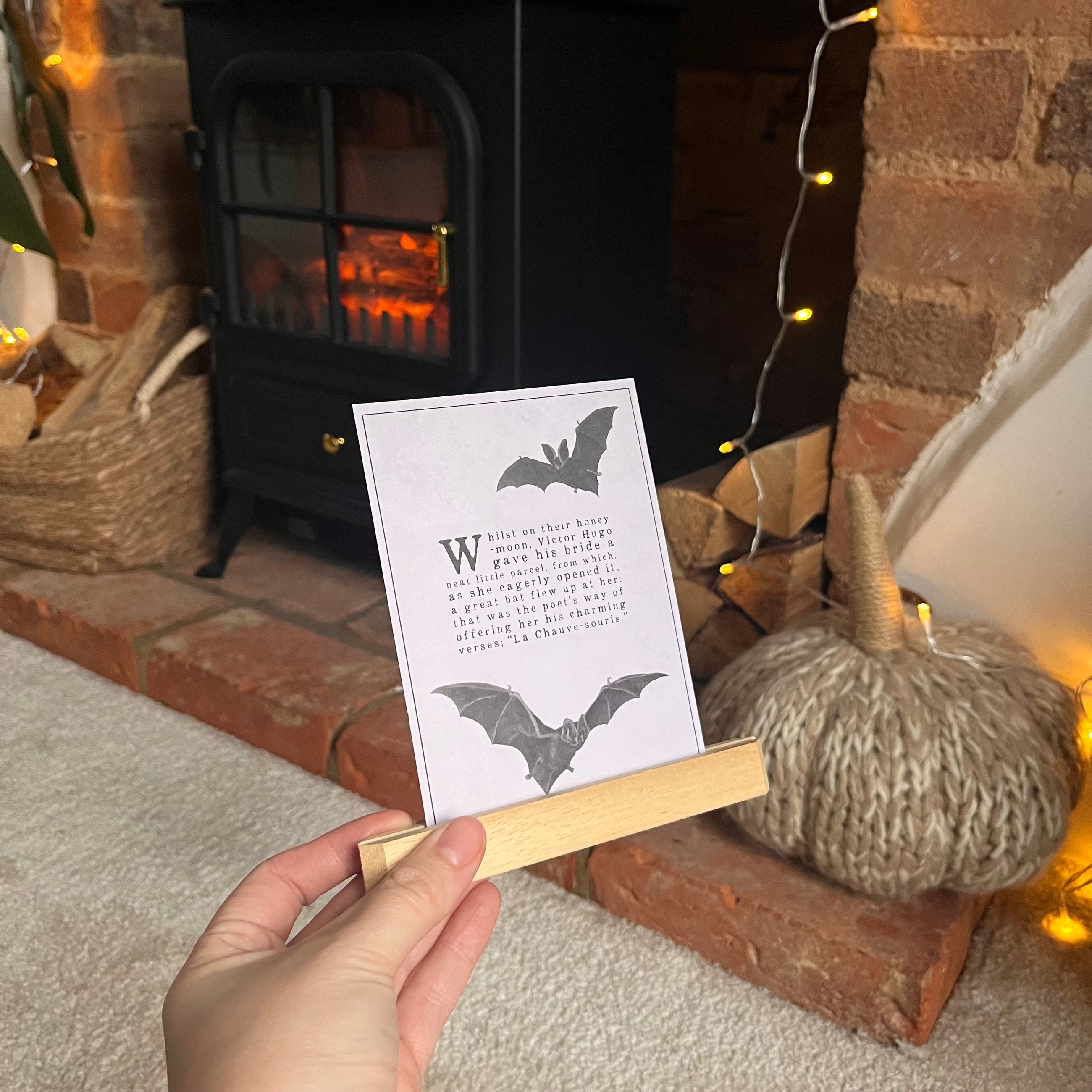 Dark Academia Postcard Set inspired by Halloween and Spooky Stories.