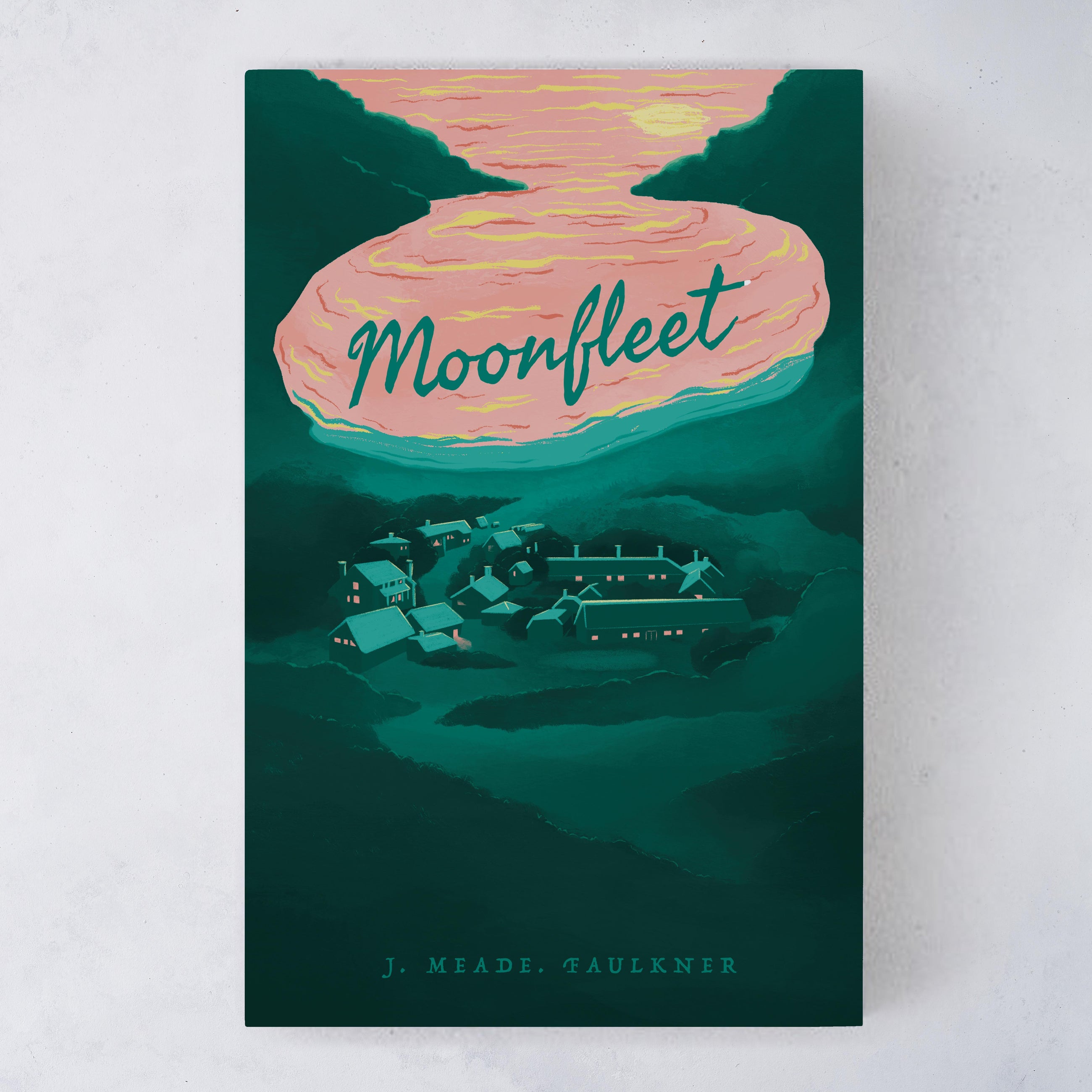 Flatlay of Bookishly edition of Moonfleet by J.Meade.Faulkner