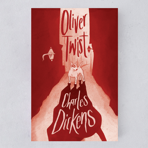 Oliver Twist by Charles Dickens. Exclusively designed book cover. Classic Literature. Bookish Gift.