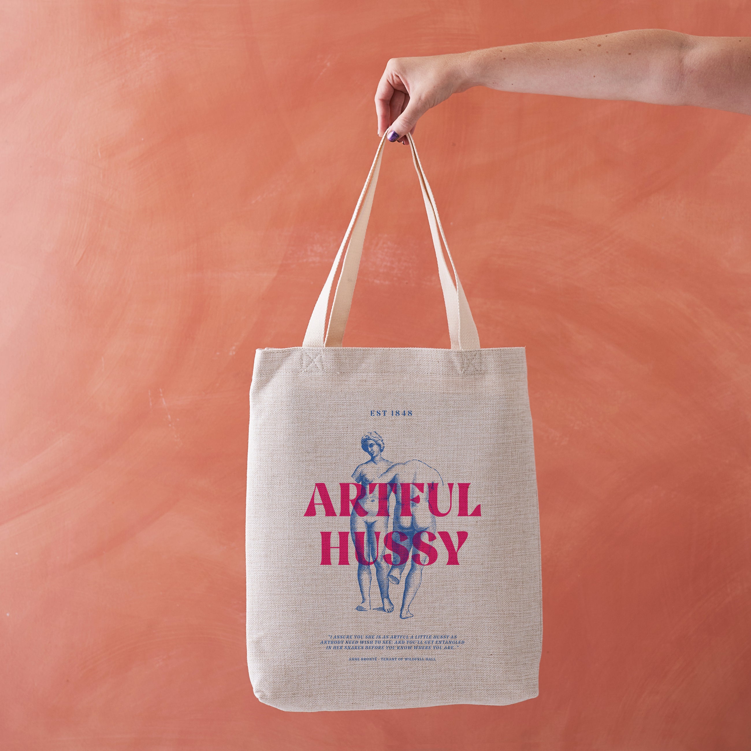 Artful Hussy - National Theatre Brontë Merch Tote Bag