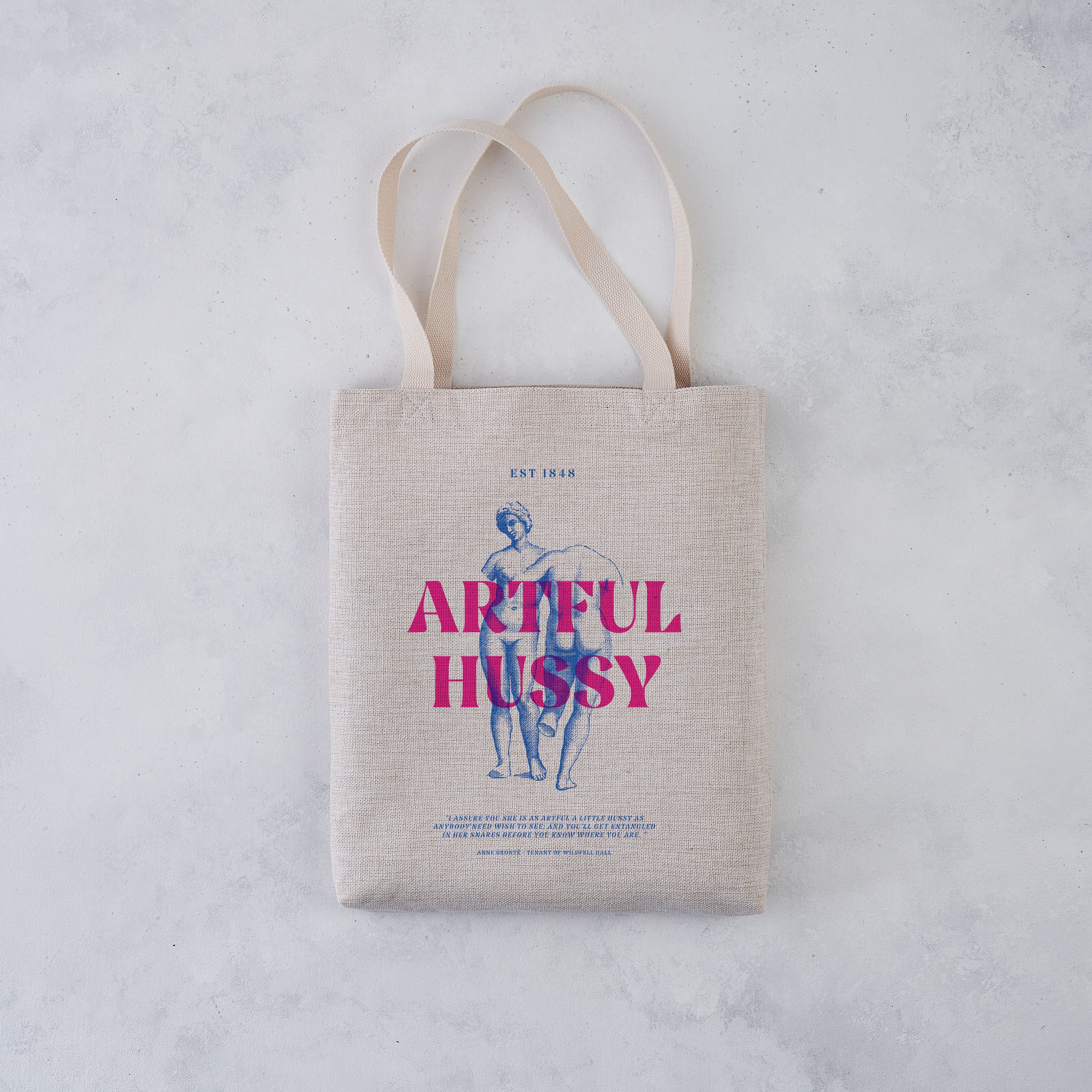 Artful Hussy - National Theatre Brontë Merch Tote Bag