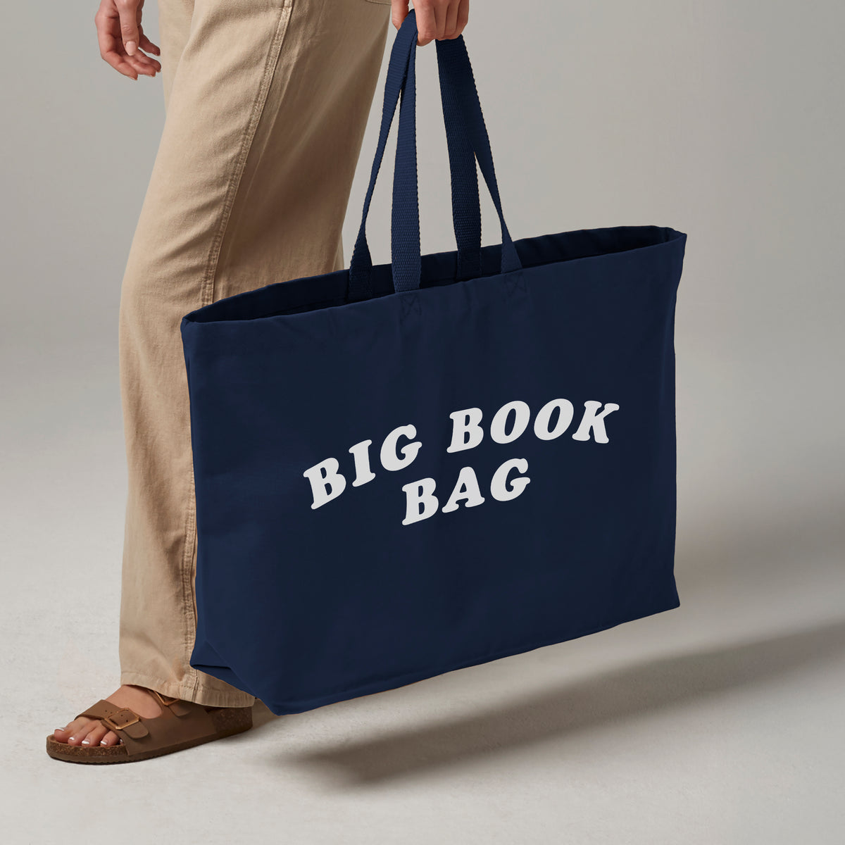 Big Book Bag – Oversized Canvas Tote