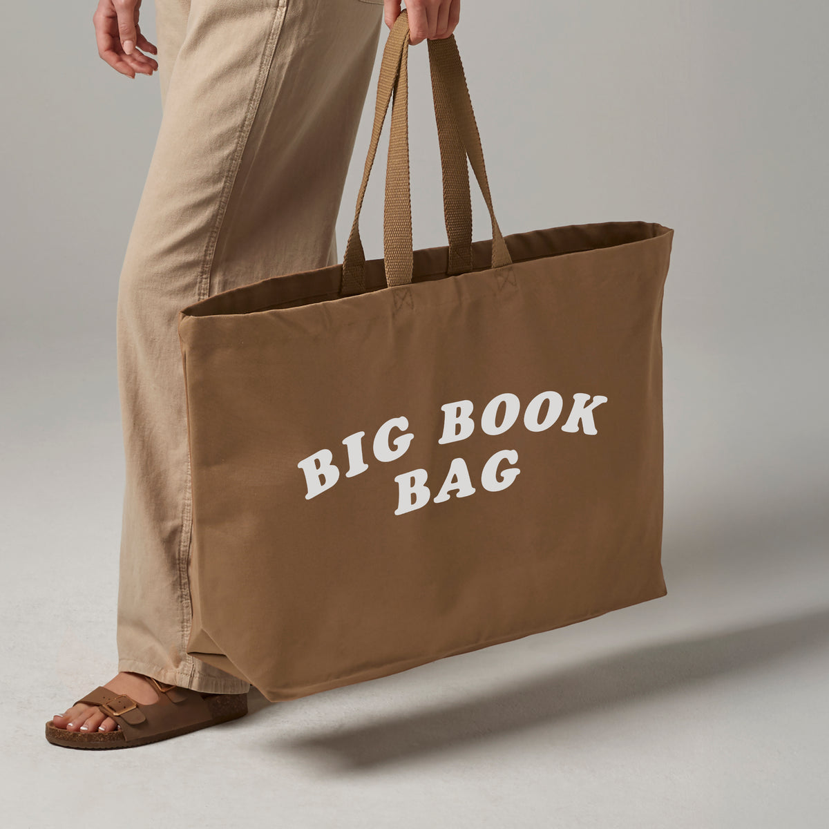 Big Book Bag – Oversized Canvas Tote