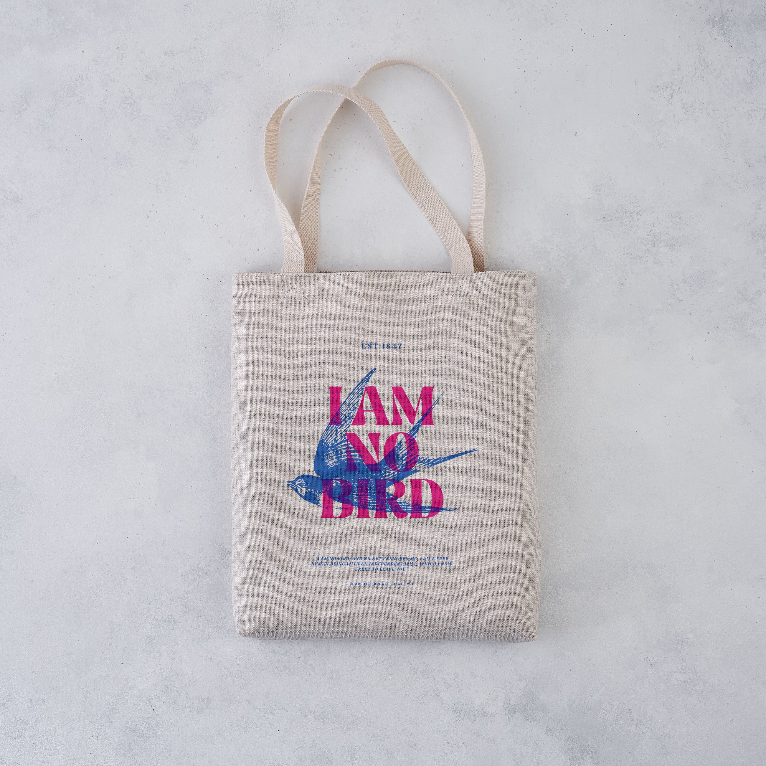 I Am No Bird - National Theatre Brontë Merch Tote Bag