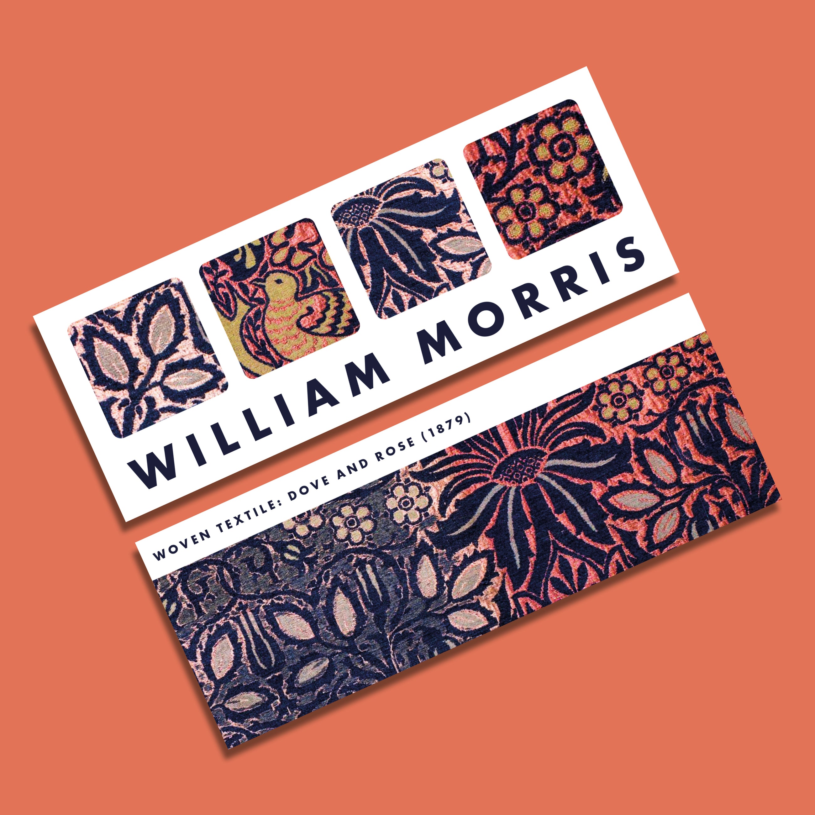 William Morris Bookmark | Arts and Crafts Design