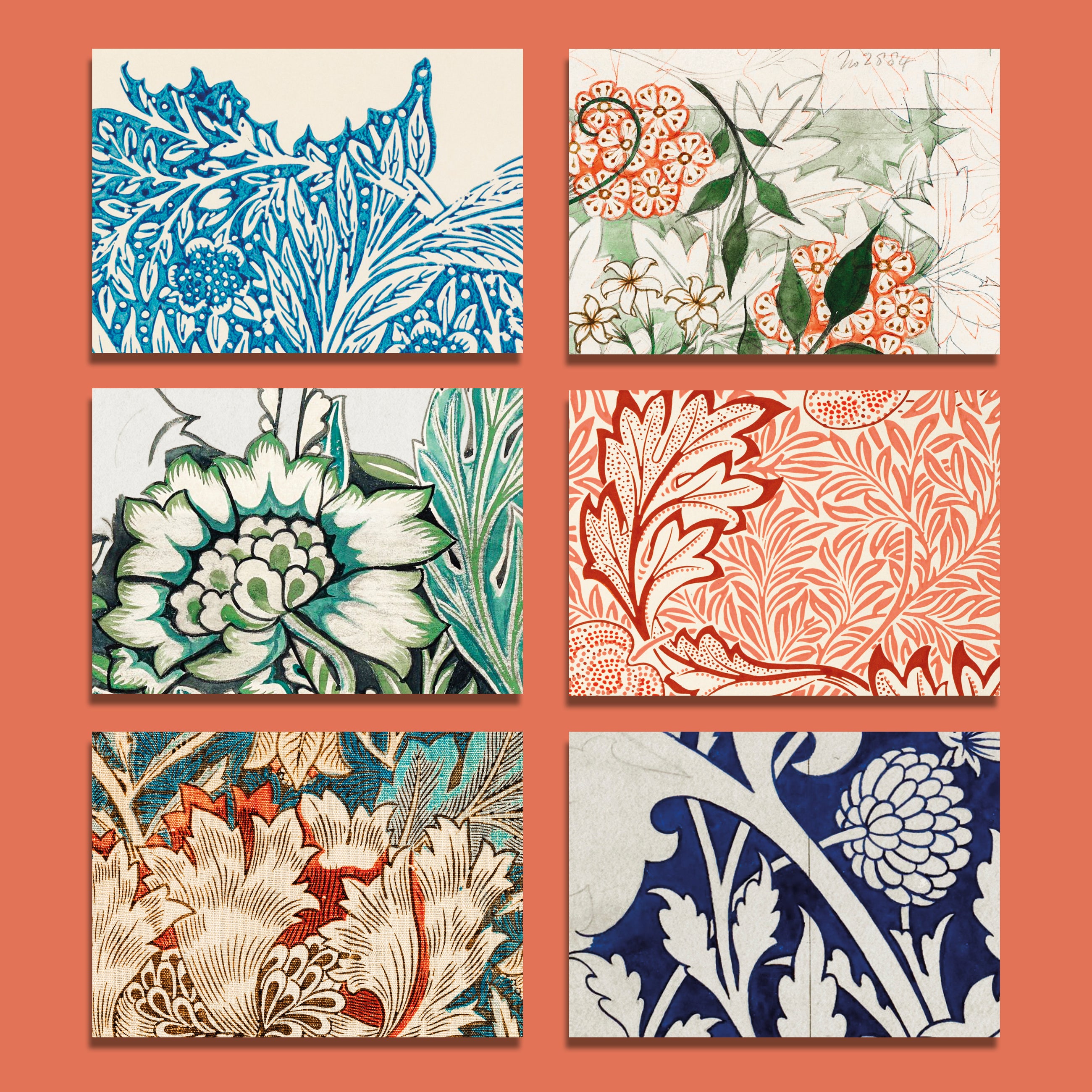 William Morris Postcard Set | Pack of Six