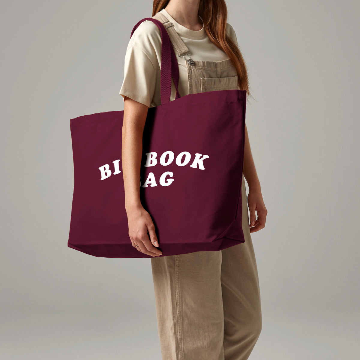 Big Book Bag – Oversized Canvas Tote