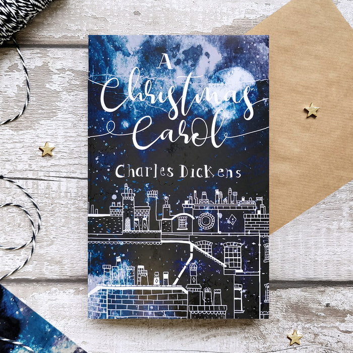 A Christmas Carol by Charles Dickens with Exclusive Watercolour Bookishly Cover