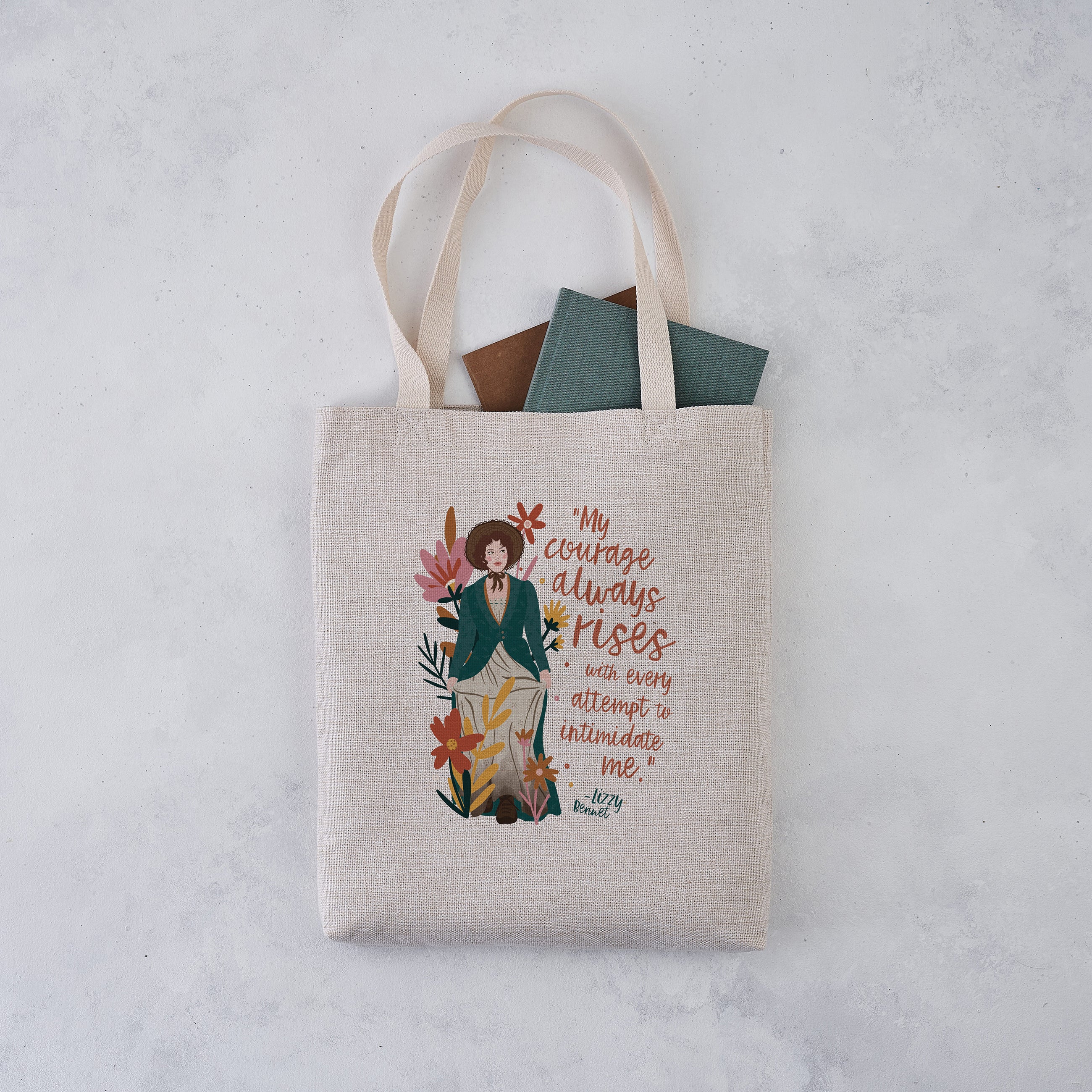 The Bennet Sisters Pride and Prejudice Illustrative Tote