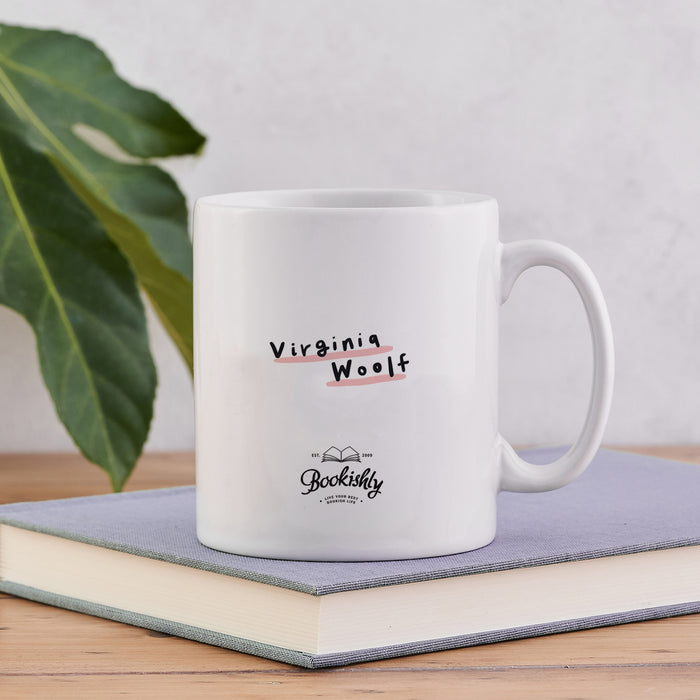 Virginia Woolf “No Need to Sparkle” Inspiring Quote Mug
