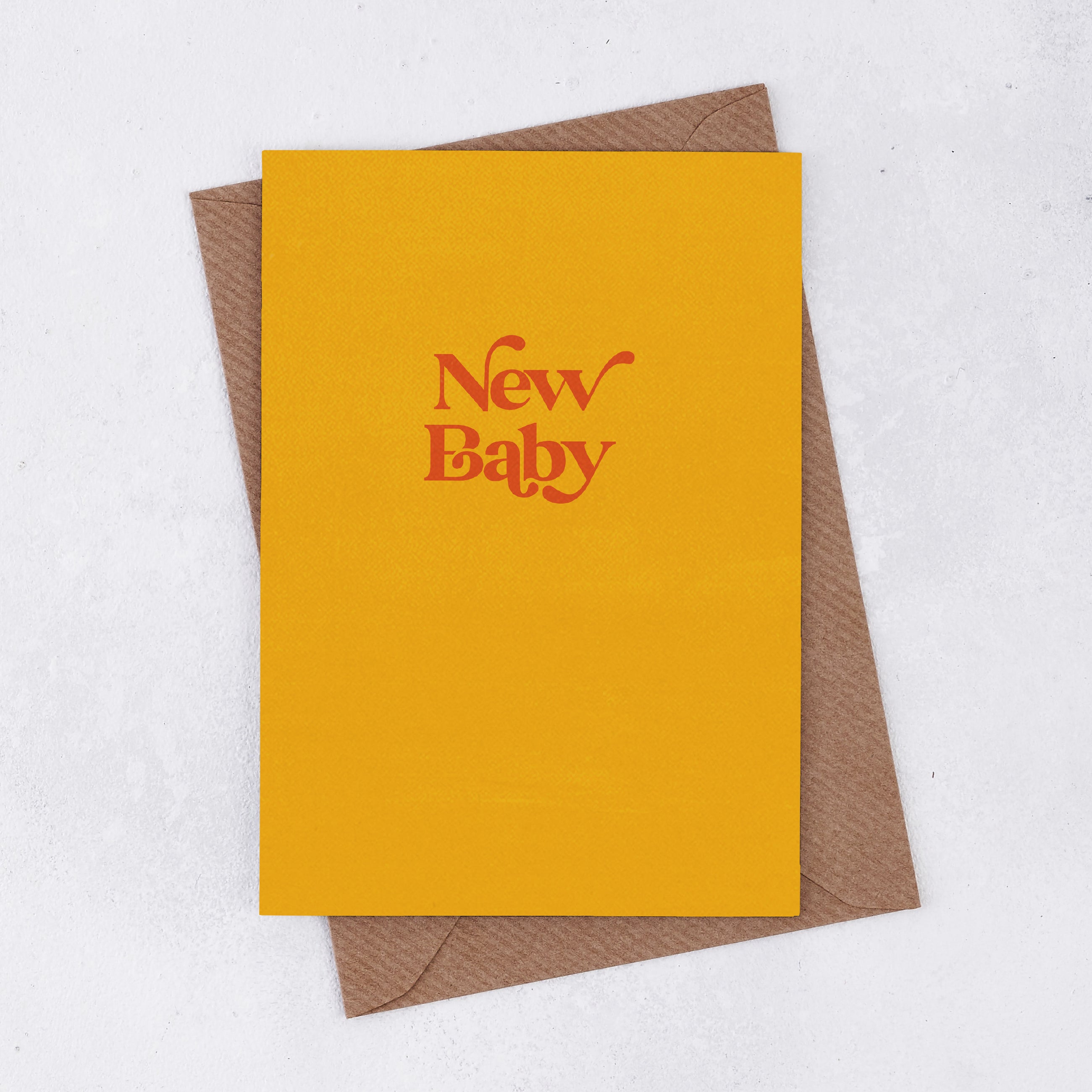 'New Baby' Greetings Card. Newborn. New Parents. Positive greetings card. Motivational Greetings Card. Gift Shop Cards. Minimalist Card. Abstract Gift Cards.