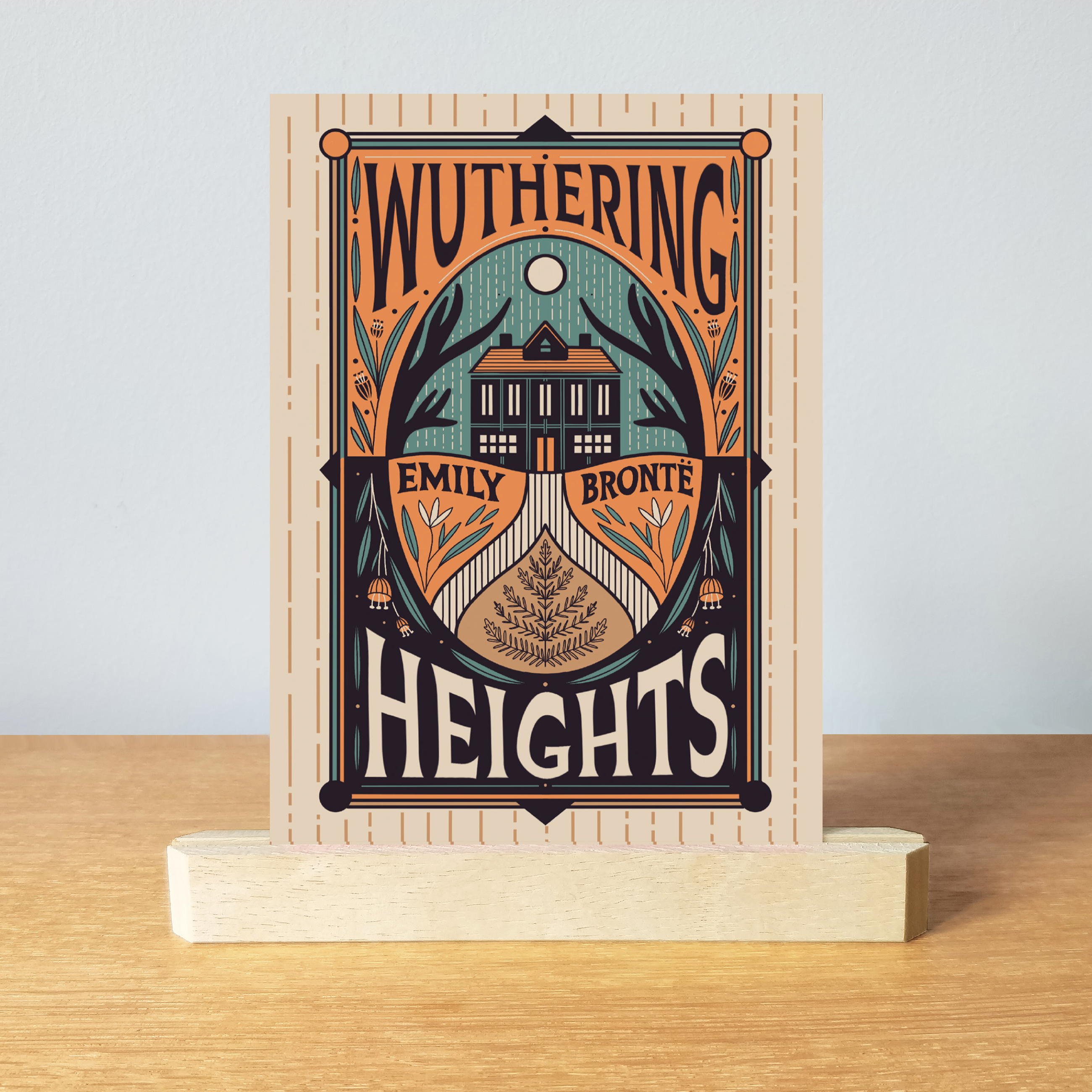 Classic Literature Postcard Set - Wuthering Heights, Down and Out in Paris and London, As You Like It, Dubliners, Hamlet, Northanger Abbey, Sense and Sensibility, Peter Pan, Sherlock Holmes, The Great Gatsby, The Railway Children, The Diary of Nobody. Booktok. Bookstagram. Postcards for bookworms, bibliophiles, readers. Booktok lovers.