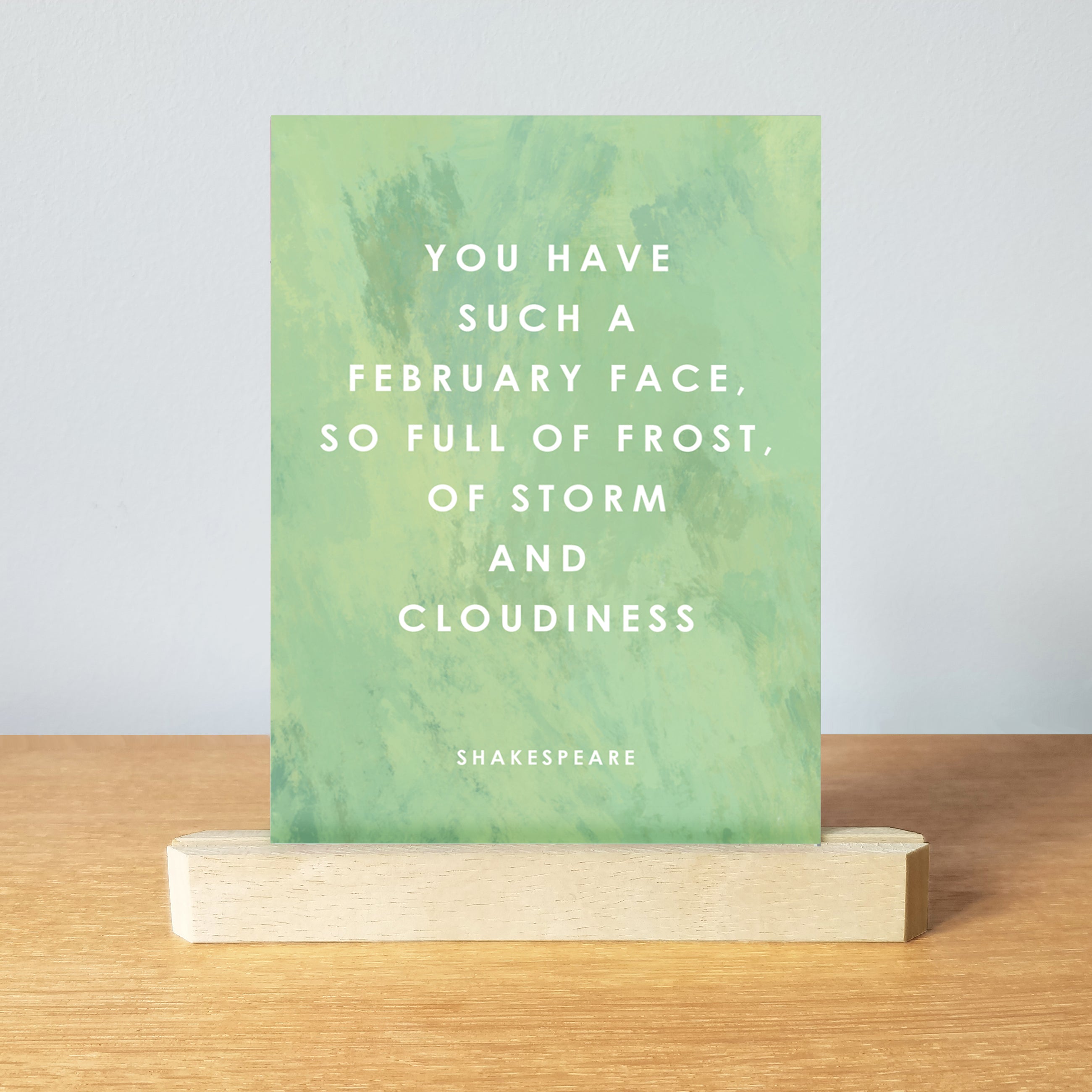 Year of Quotes Postcard Set - Quote for Each Month of the Year - 12 Pack