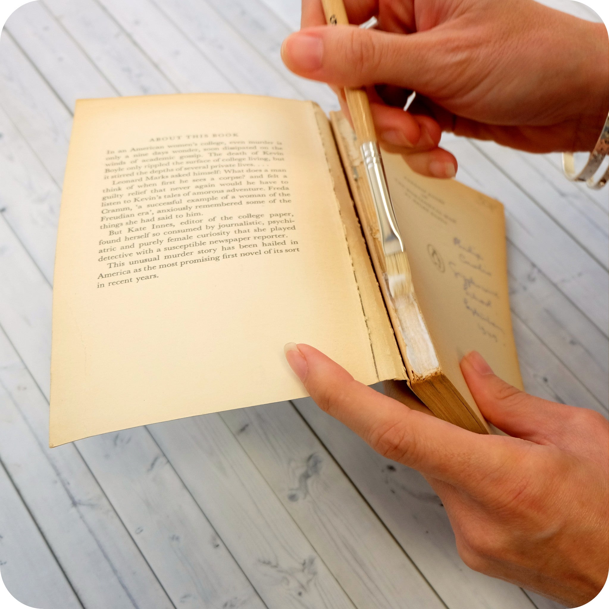 Tutorial - How To Repair Old Books | Bookishly