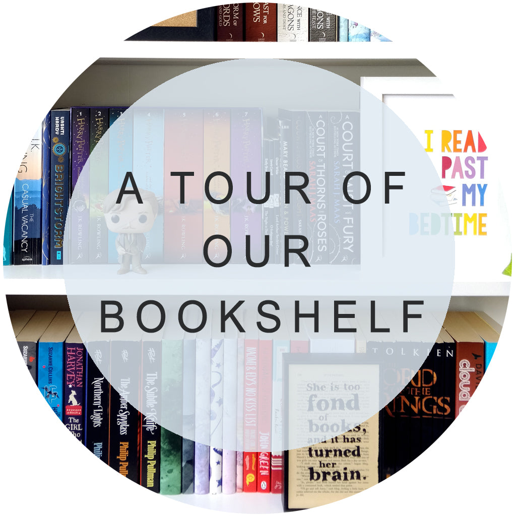 A Tour Of Our Bookshelf!