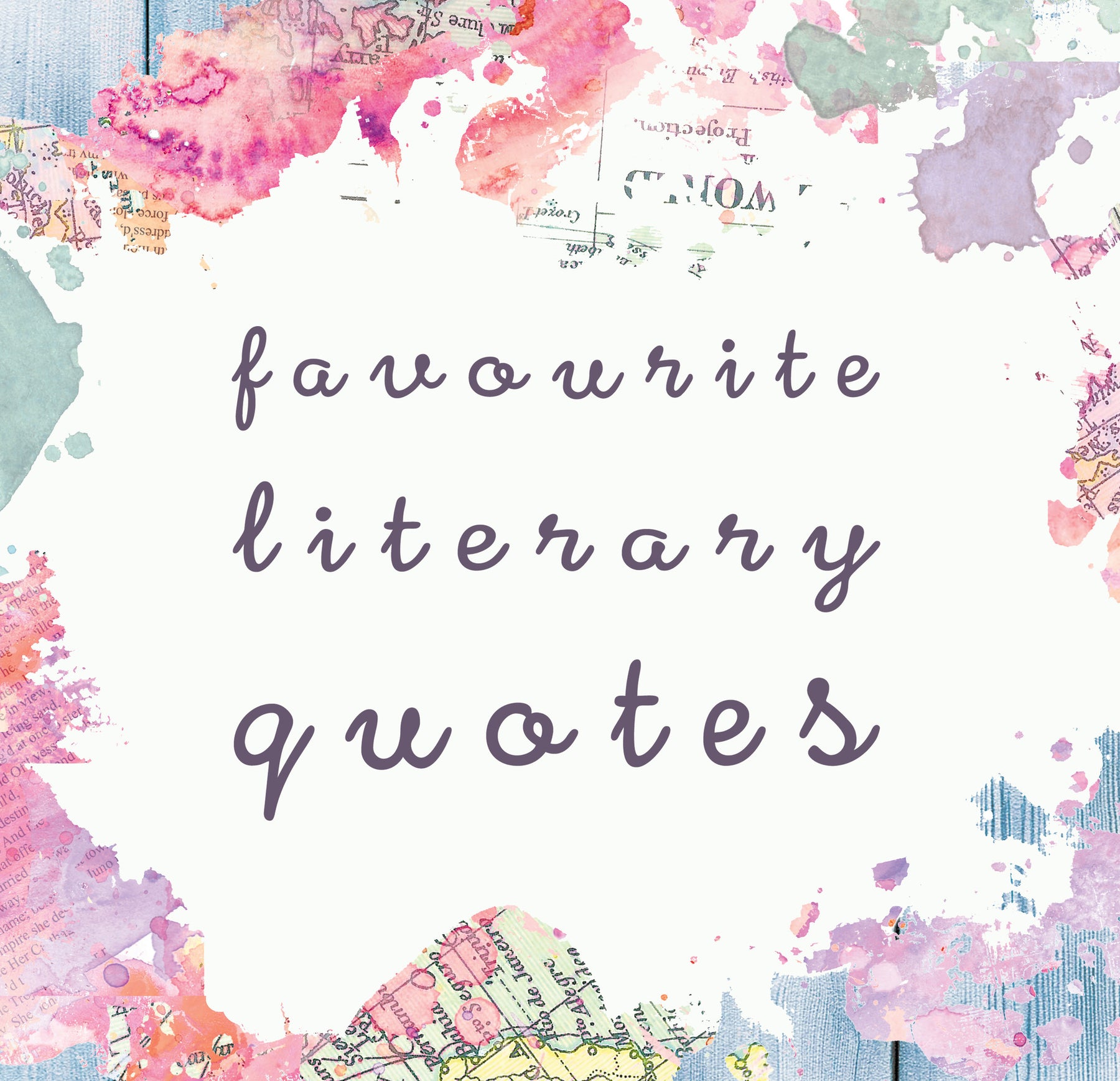 Bookishly's Favourite Literary Quotes