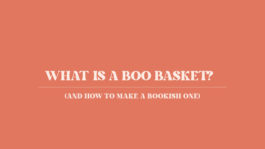 What Is a Boo Basket? How to Make a Bookish One.