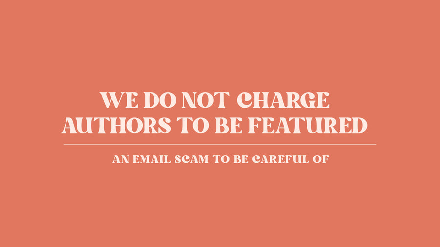 We Do Not Charge Authors to Be Featured