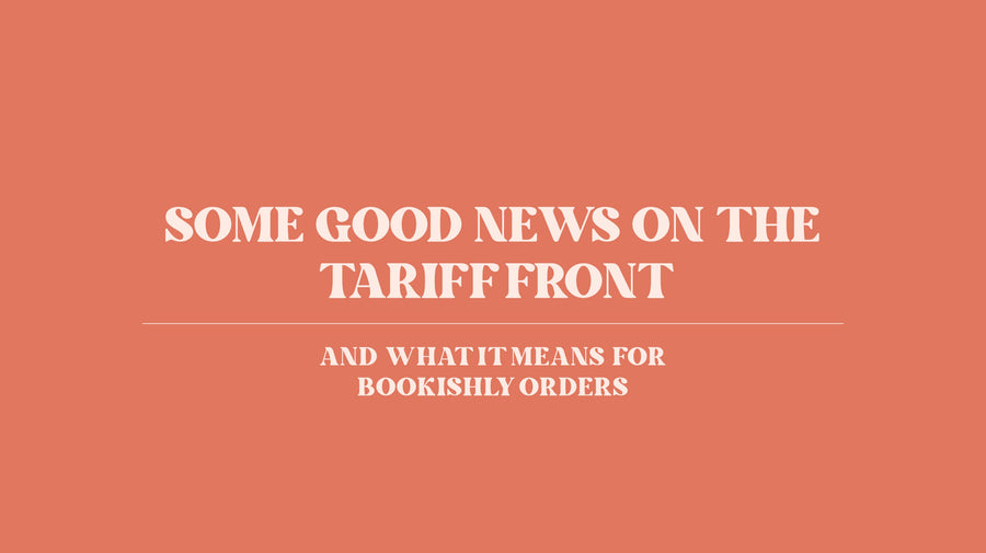 Some Good News on the Tariff Front