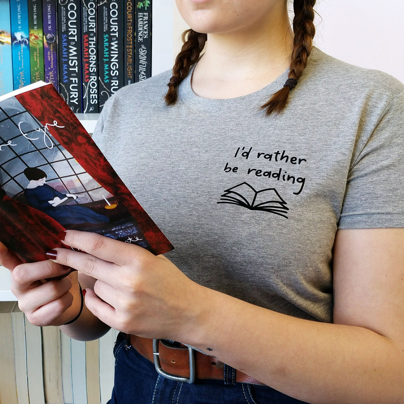 i'd rather be reading book related gifts literary t shirts
