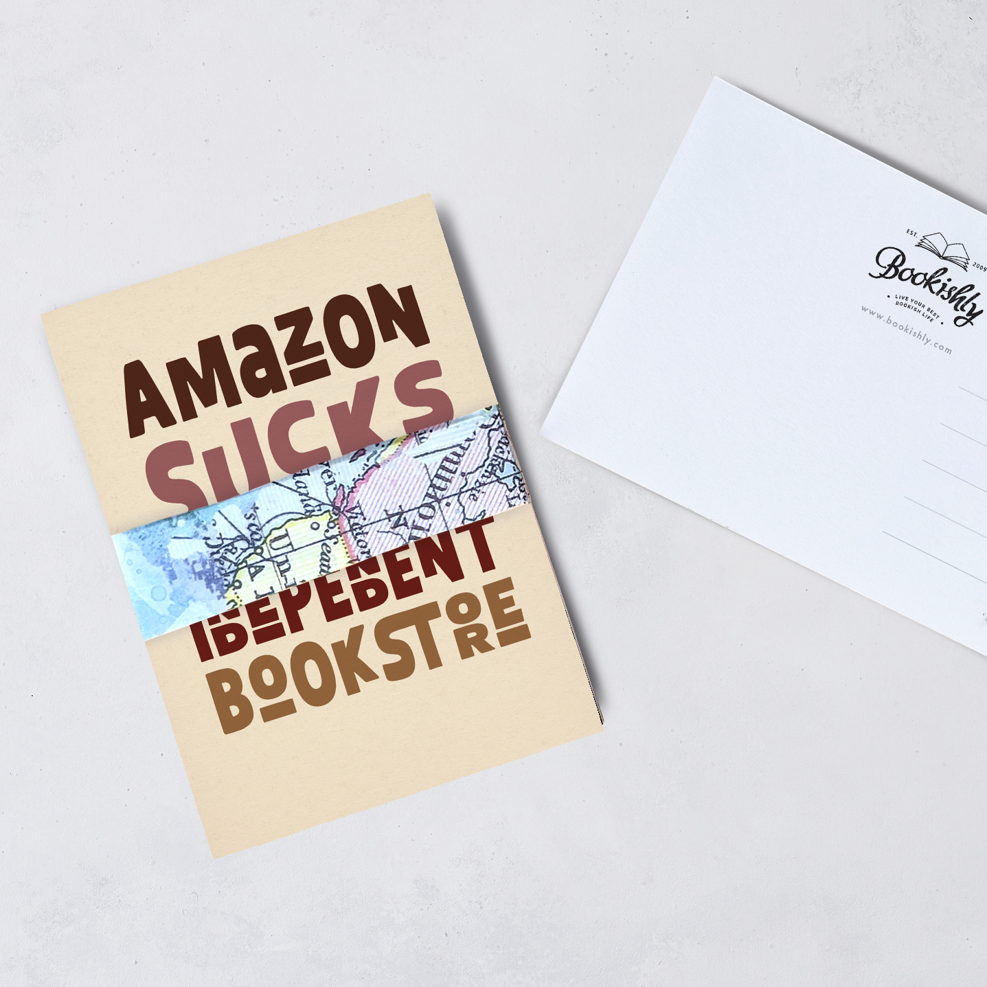 Bookish Activist Postcard Set for Book Lovers