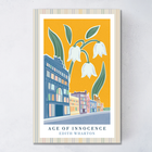 Classic book with illustrated dust jacket designed by Bookishly