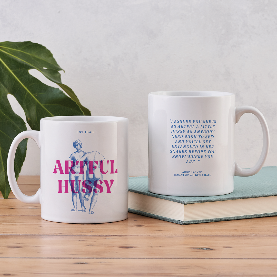 Artful Hussy - National Theatre Brontë Merch Mug