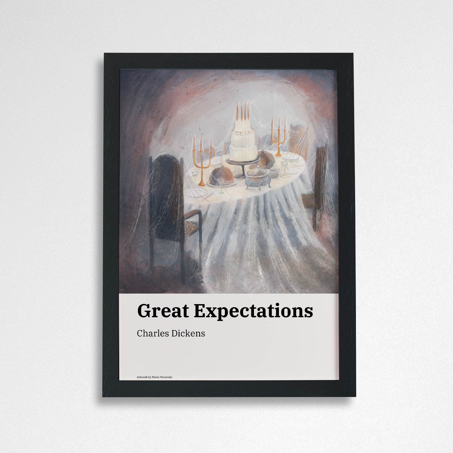 Great Expectations - Audrey X Bookishly Art Print