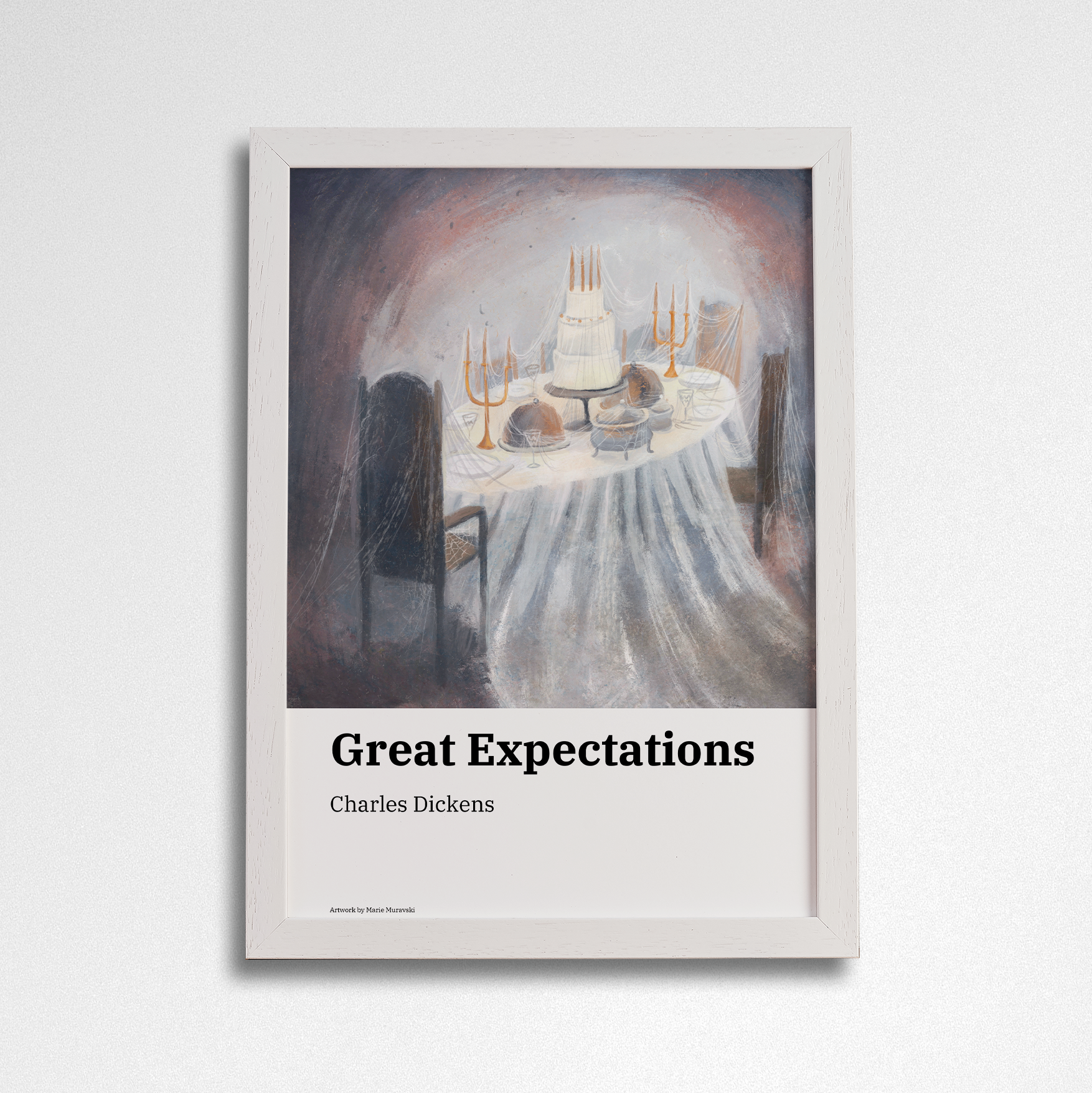 Great Expectations - Audrey X Bookishly Art Print