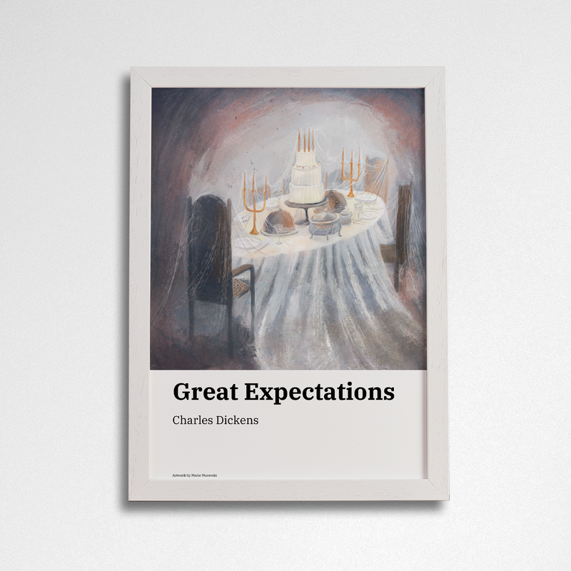 Great Expectations - Audrey X Bookishly Art Print