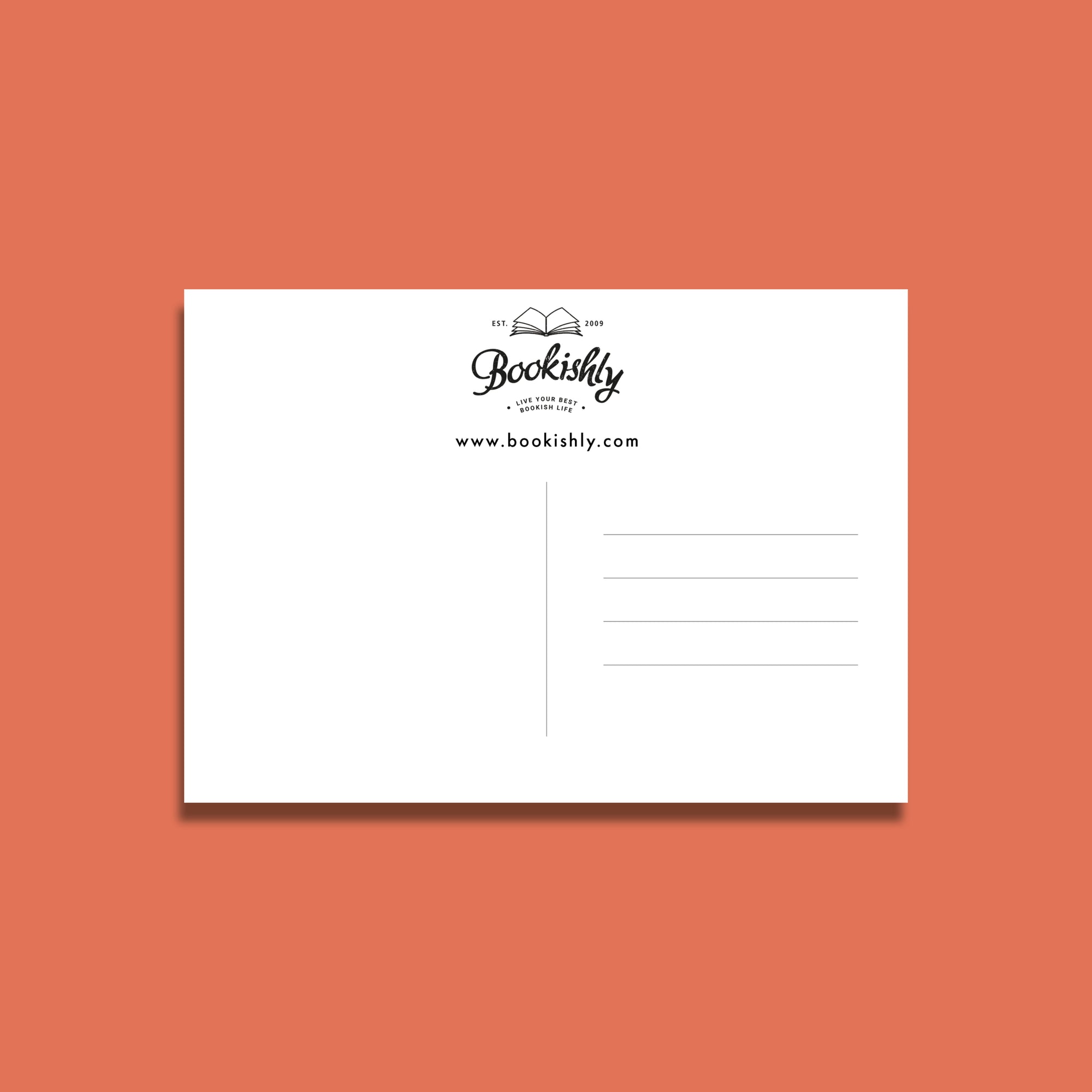 Bookish Halloween Postcard Set
