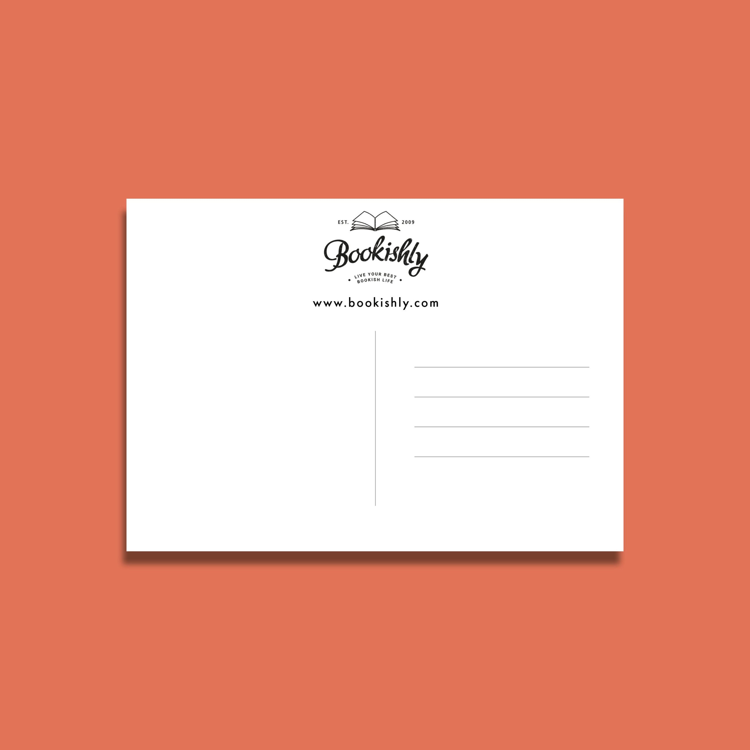 Bookish Halloween Postcard Set