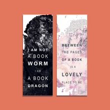Set Of Two Book Lover Bookmarks