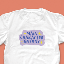 Main Character Energy T-Shirt – Funny Book Lover Tee for Readers