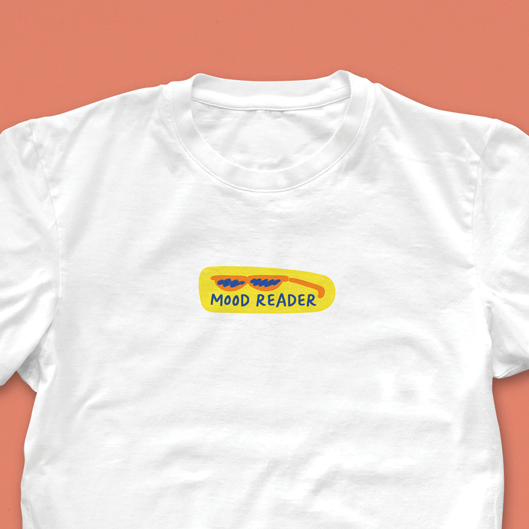 Mood Reader T-Shirt – Bookish Graphic Tee for Readers Who Read by Vibe