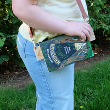 Bookmark Purse Book Carrier | Wooden Crossbody Book Strap