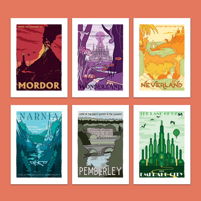 Fictional Travel Destinations. Bookish Locations. Fantasy Locations. Fantasy lover. Vinyl Laptop Sticker. Classroom Accessories. Library Accessories. 