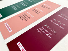 Funny Poetry Bookmark Set – One Star Review (Set of 3)