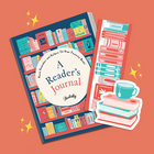 Readers Journal Merch - Bookish Premium Sticker