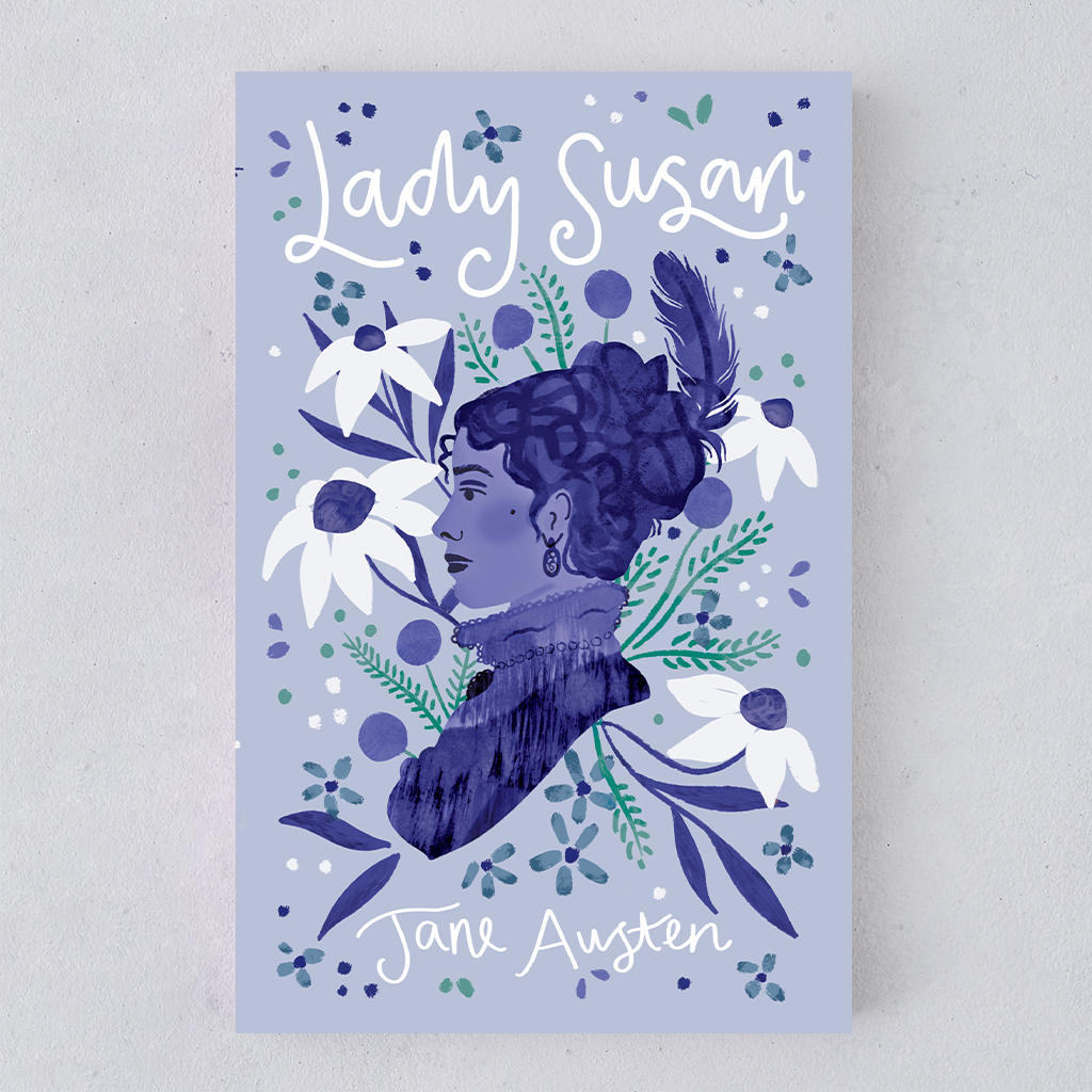 Classic book gift edition of Lady Susan with designer cover