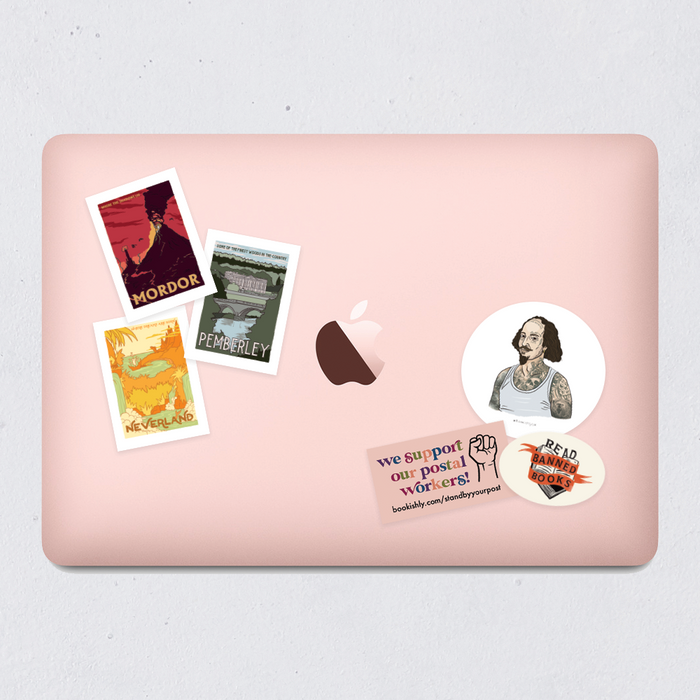 Fictional Travel Destinations. Bookish Locations. Fantasy Locations. Fantasy lover. Vinyl Laptop Sticker. Classroom Accessories. Library Accessories.