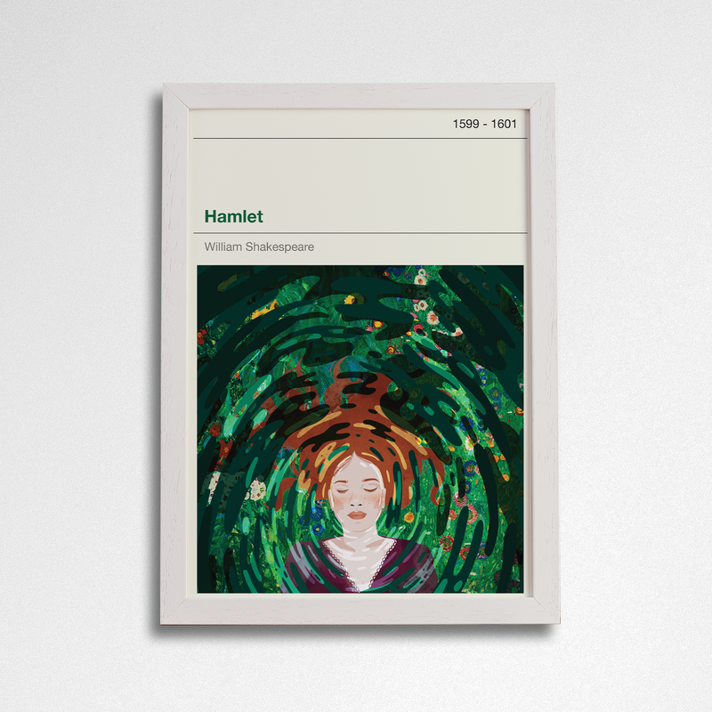 Ophelia Art Print – Law & Moore x Bookishly Collaboration