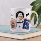 Spooky Literary Collage Ceramic Mug