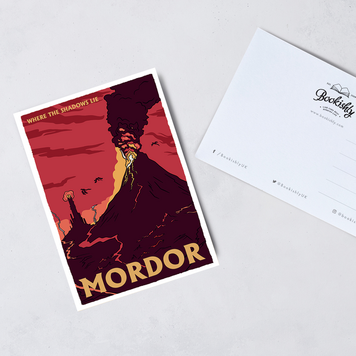 Fictional Post Fictional Travel Poster Postcard Set | Pack of Six — Bookishly