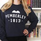 Varsity Style Pride & Prejudice ‘Pemberley’ Literary Sweatshirt