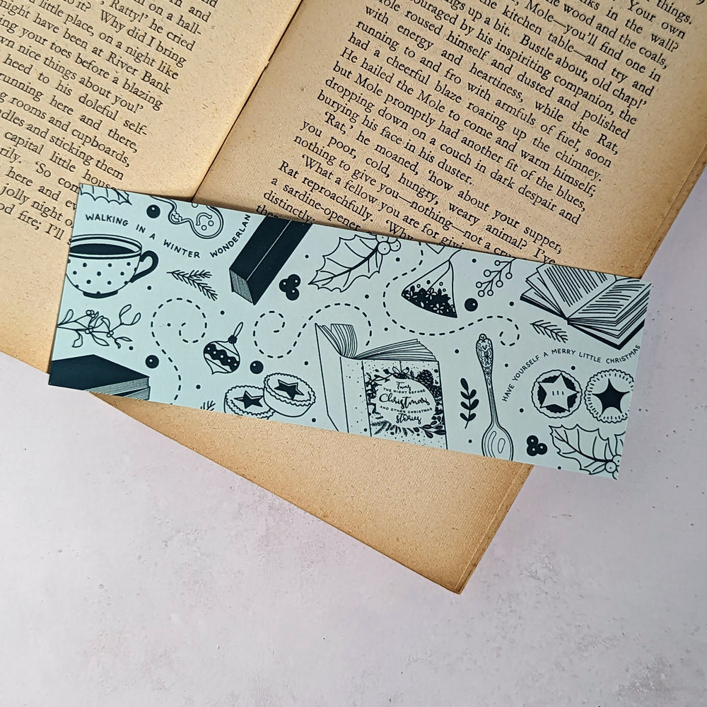 Book Lover's Favourite Christmas Things Bookmark