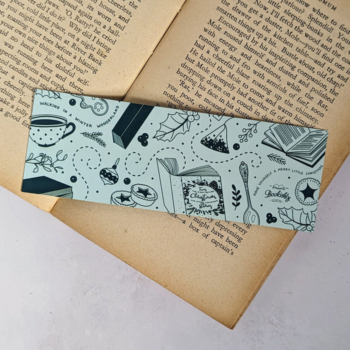 Book Lover's Favourite Christmas Things Bookmark
